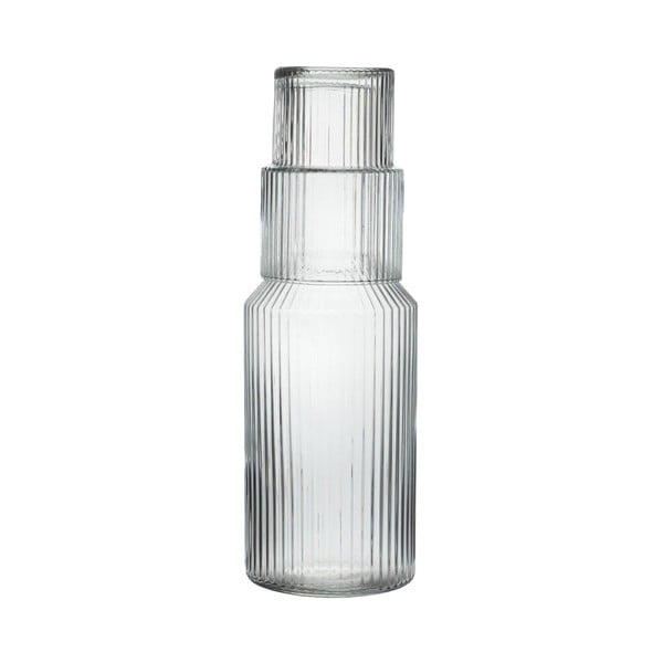Carafă cu pahar din sticlă 1 l – Hermia