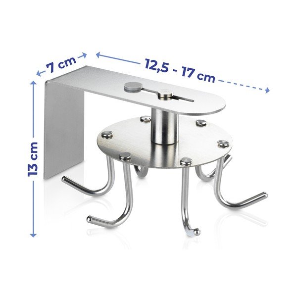 Organizator de bucătărie autoadeziv din oțel inoxidabil – Maximex-image-3