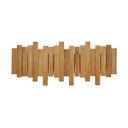 Cuier de perete în culoare naturală din lemn de stejar 3 cm Caltra – House Nordic