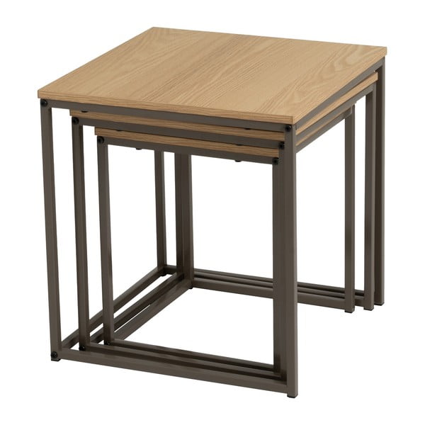 Măsuțe auxiliare 3 buc. 40x40 cm – Casa Selección-image-1