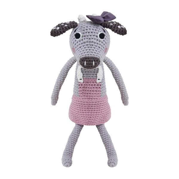 Jucărie croșetată Sebra Crochet Animal Cow Clara
