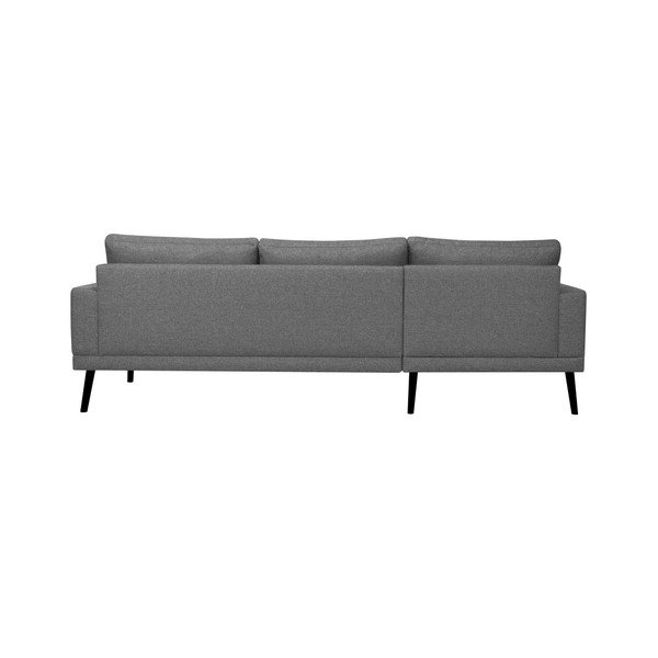 Canapea Windsor & Co Sofas Rigel, colț partea stângă, gri închis-image-1