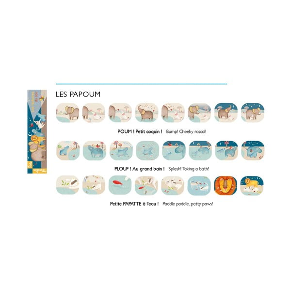 Proiector de povești Moulin Roty „Animăluțele din junglă”-image-1