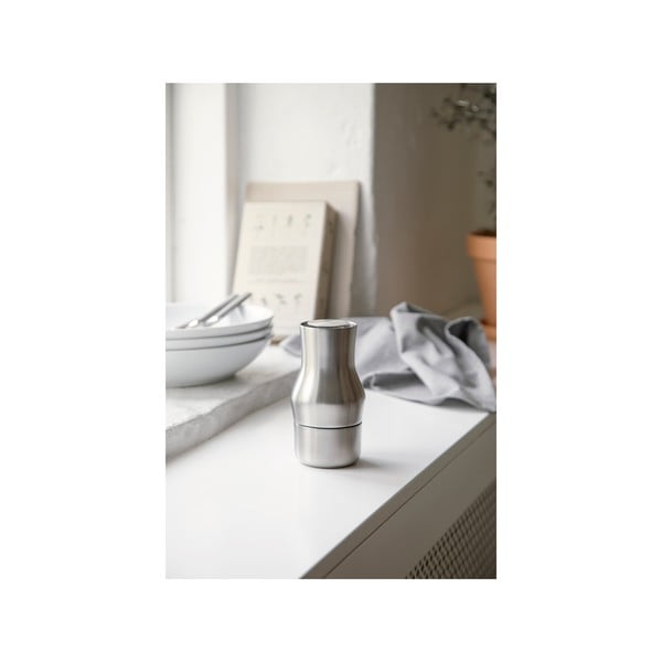 Râșniță argintiu-mat din oțel inoxidabil Dorotea – Gense-image-1