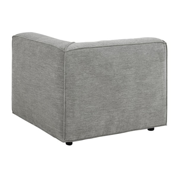 Modul de colț pentru canapea Bonami Selection Fairfield, gri deschis-image-4