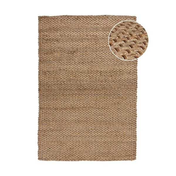 Covor în culoare naturală din iută 200x290 cm Sol – Flair Rugs