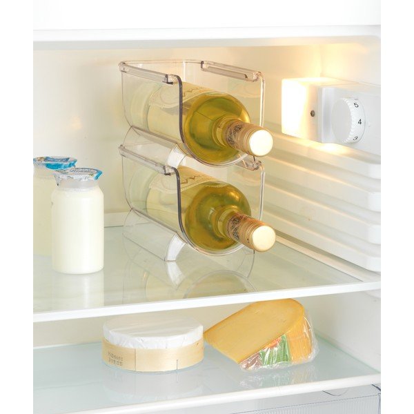 Organizator transparent de bucătărie pentru sticle Wenko Basic-image-3