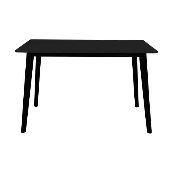 Masă de dining cu blat negru 70x120 cm Vojens – Bonami Essentials-image-2