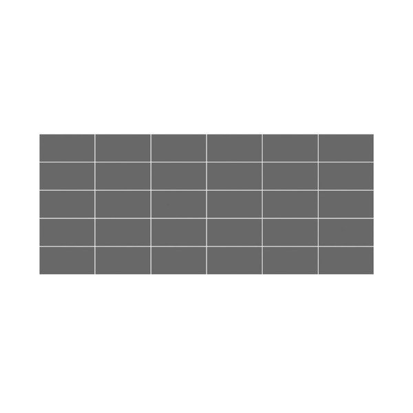 Autocolante pentru gresie 30 buc. 20x10 cm Subway Tiles Grey – Ambiance-image-2