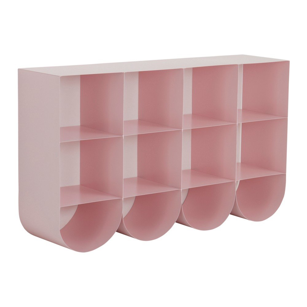Pantofar roz suspendat din oțel 120x70x30 cm Waway – Jotex
