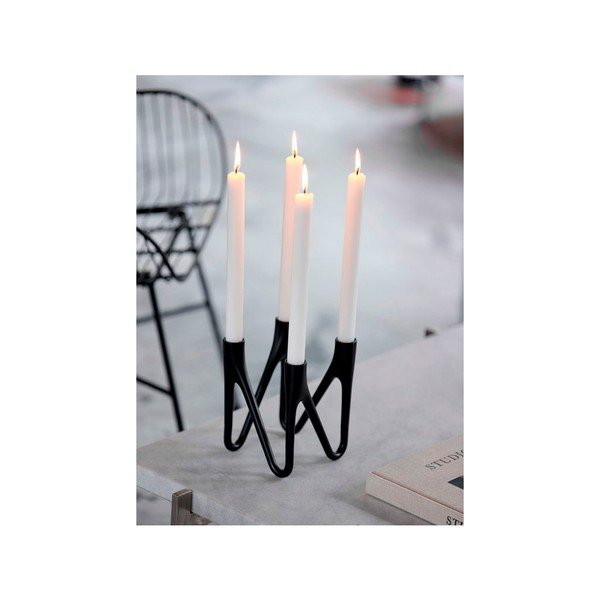 Sfeșnic Morsø Roots, negru-image-2