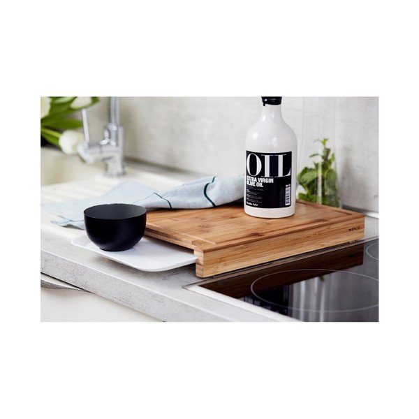 Tocător din bambus cu sertar Bruno-image-4