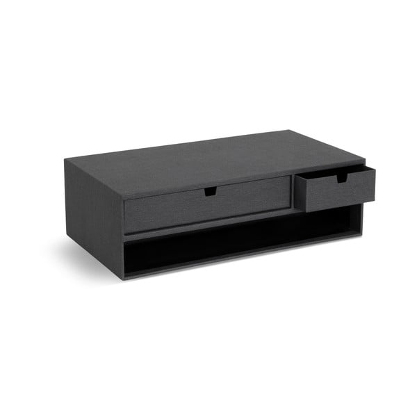 Organizator pentru sertar-pentru documente din carton Ted Canvas Paper Laminate – Bigso