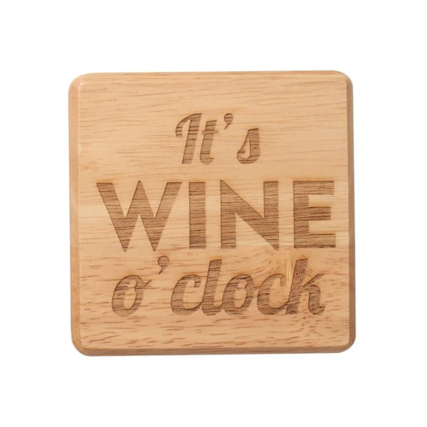Suport pentru pahare T&G Woodware It's Wine O'Clock
