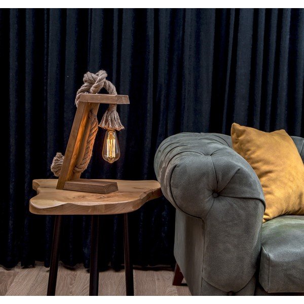 Veioză în culoare naturală (înălțime 10 cm) – Opviq lights-image-1