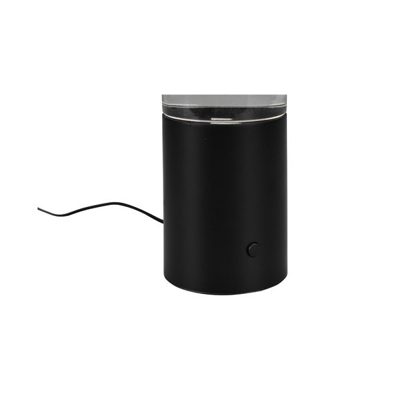 Veioză negru-mat LED cu control prin telecomandă (înălțime 34 cm) Tornado – Reality-image-4