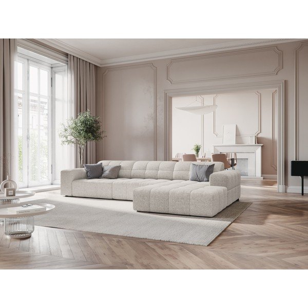 Colțar gri deschis (colț pe dreapta) Chicago – Cosmopolitan Design-image-1