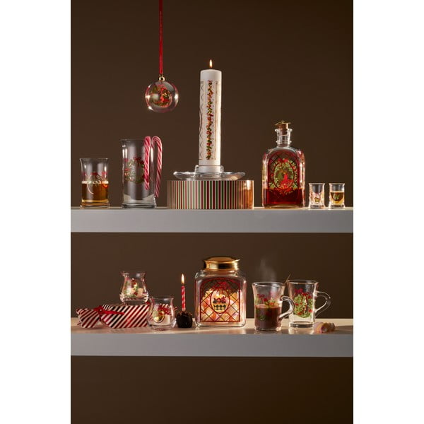 Glob de Crăciun suflat manual din sticlă ø 8 cm Annual Christmas Bauble 2025 – Holmegaard-image-2