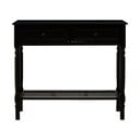 Masă tip consolă neagră 33x91 cm Heritage – Premier Housewares