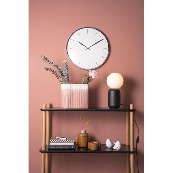 Veioză Leitmotiv Gala, înălțime 32 cm, negru-image-1