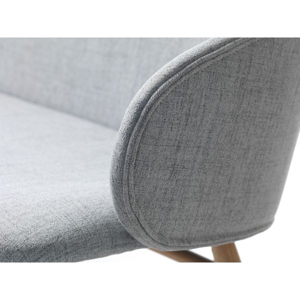 Canapea Unique Furniture Teno, lățime 121 cm, gri-image-1