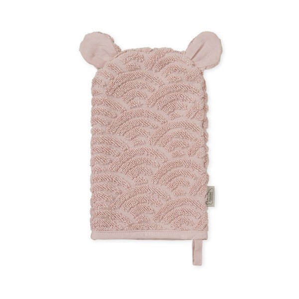 Prosopel de spălat pe corp roz prăfuit din bumbac organic 14x22 cm Dusty Rose – Cam Cam Copenhagen