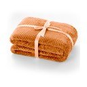 Pătură din microfibră DecoKing Henry, 220 x 240 cm, portocaliu închis