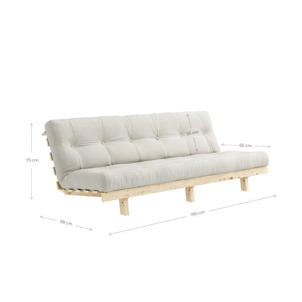 Canapea variabilă Karup Design Lean Raw Mint-image-4