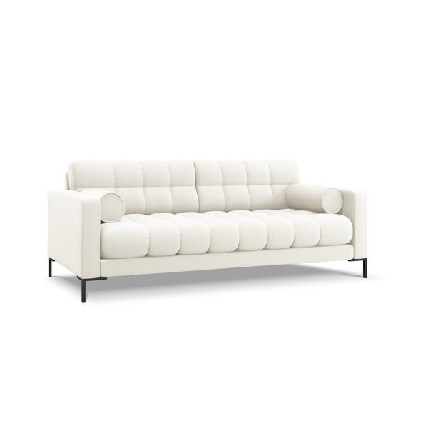 Canapea albă/bej 217 cm Bali – Cosmopolitan Design-image-2
