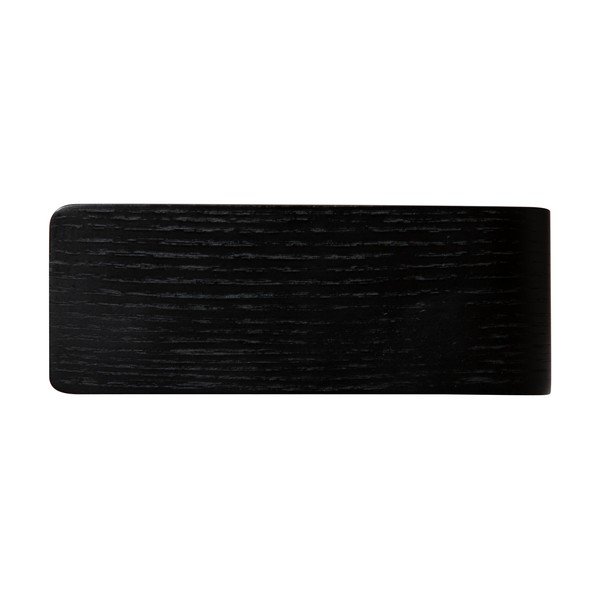 Cuier de perete negru cu raft cu aspect de lemn de frasin 120 cm Protopia – DAN-FORM Denmark-image-2
