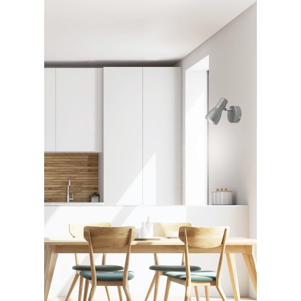 Aplică de perete argintiu-mat Picardo – Candellux Lighting-image-1