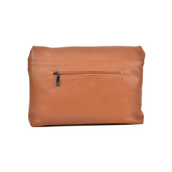 Geantă din piele crossbody Roberta M Elisa, maro coniac-image-2