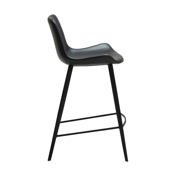 Scaun de bar negru (înălțime șezut 65 cm) Hype – DAN-FORM Denmark-image-2