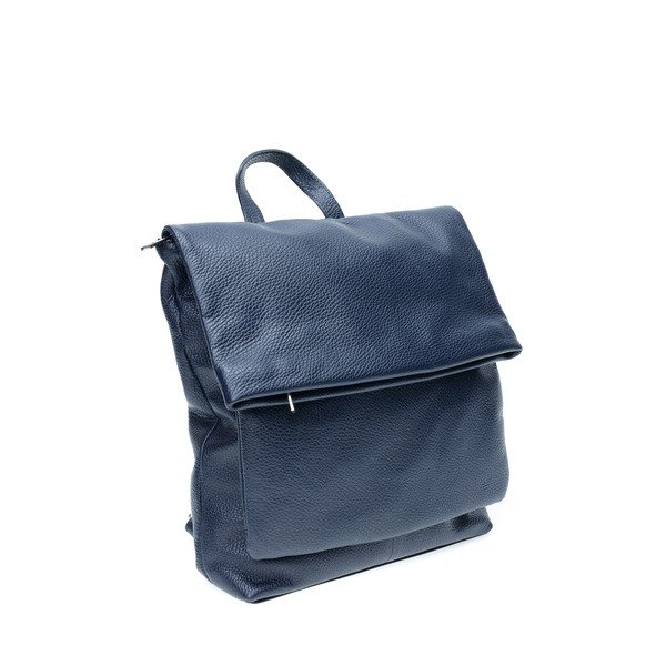 Rucsac din piele Isabella Rhea, albastru-image-1