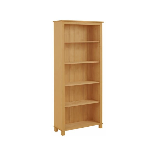 Bibliotecă în culoare naturală din lemn de pin 77x171 cm Pivo – Støraa-image-2