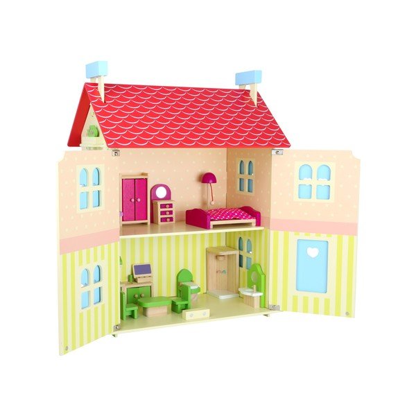 Căsuță cu tavan detașabil pentru păpuși Legler Doll-image-4