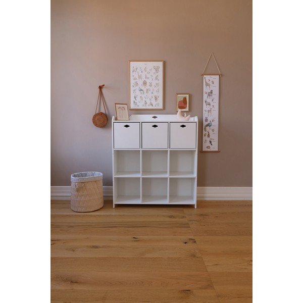 Cutie de depozitare pentru copii  albă 30x30x30 cm Luca – Cam Cam Copenhagen-image-3