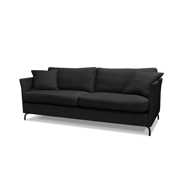 Canapea cu 3 locuri Windsor  & Co. Sofas Saturne, gri închis-image-1