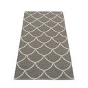 Covor tip traversă pentru interior și exterior gri 70x150 cm Kotte Charcoal – Pappelina