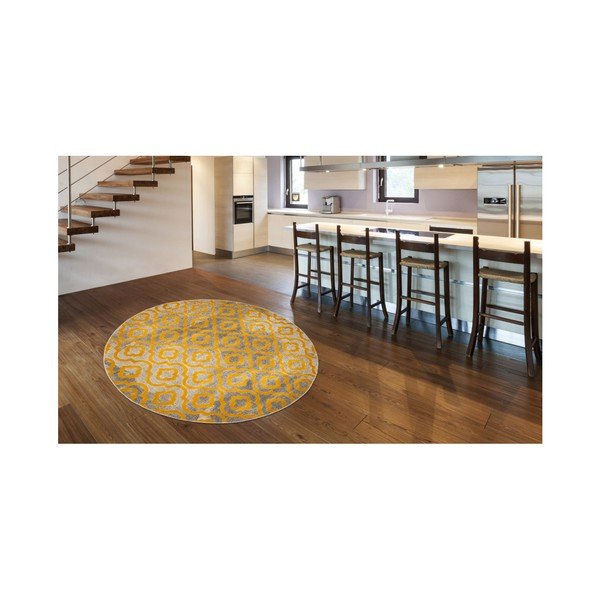 Covor Webtapetti Evergreen, 155 cm, galben-image-3
