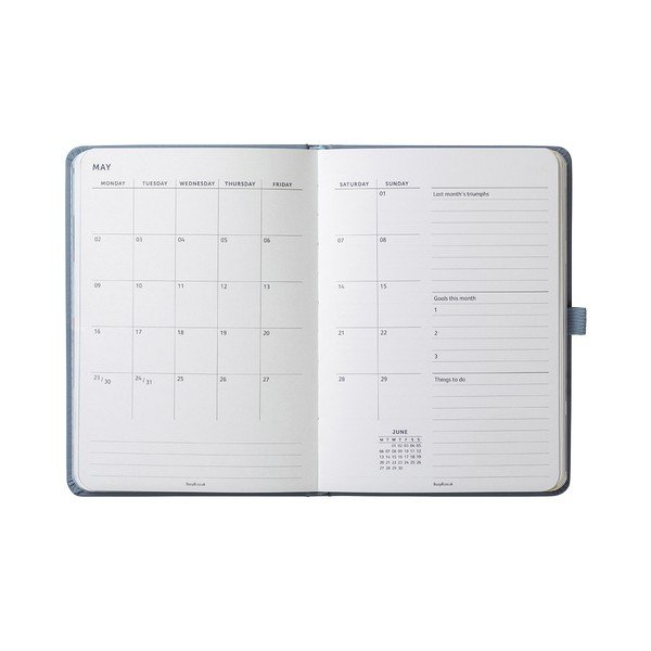 Jurnal de planificare Busy B Goals Diary Periwinkle-image-4