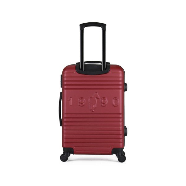 Troler cu roți GENTLEMAN FARMER Valise Grand Cadenas Integre, 36 l, bordeaux-image-2
