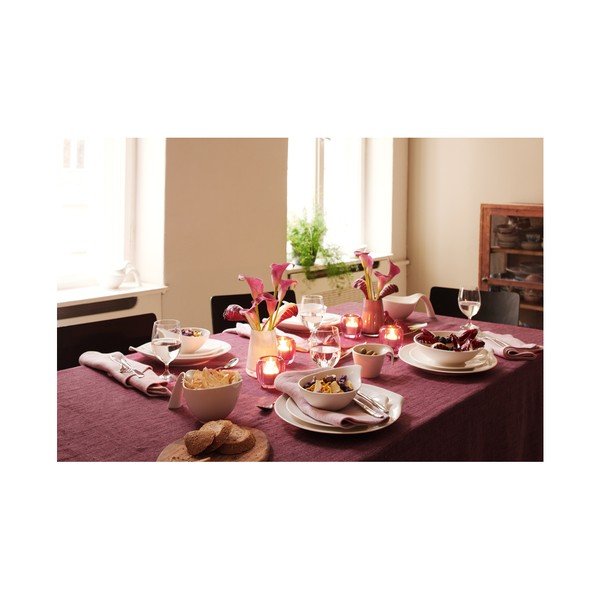 Farfurie din porțelan Villeroy & Boch Flow, 43 x 19 cm, alb-image-1