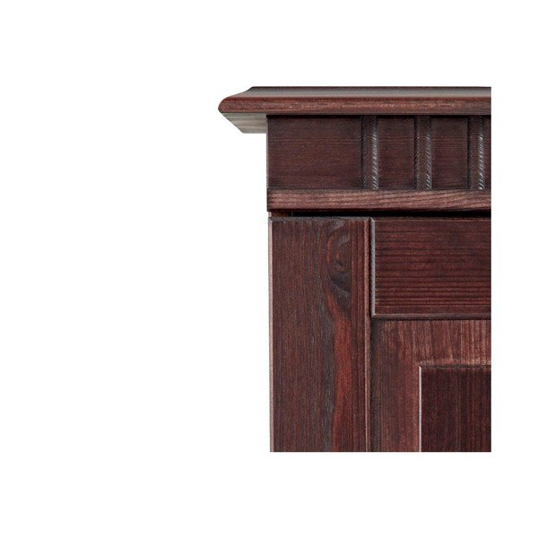 Dulap maro din lemn de pin 100x35 cm Cubrix – Støraa-image-3