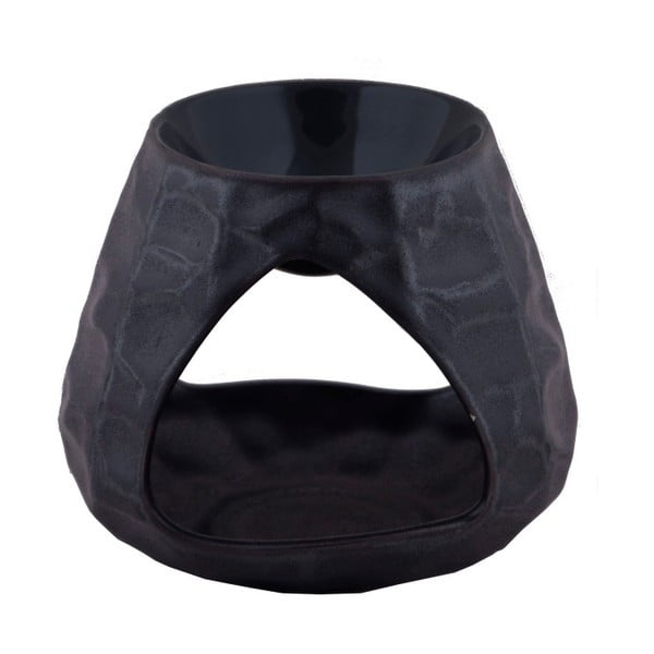 Lampă de aromaterapie din ceramică Ego Dekor Promise, negru
