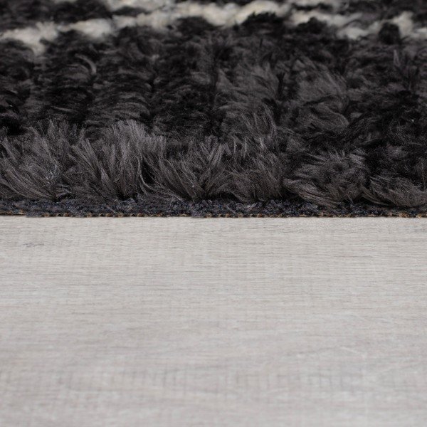 Covor negru 160x230 cm Aisha – Flair Rugs-image-3