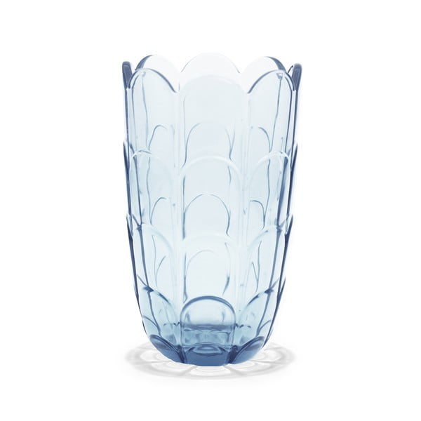 Vază albastru-deschis din sticlă lucrată manual (înălțime 19 cm) Lily – Holmegaard