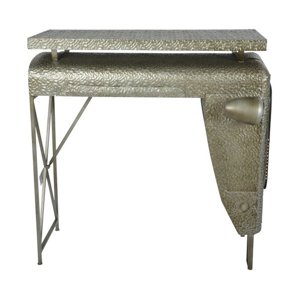 Scaun de bar Esschert Design Traktor, gri-image-3