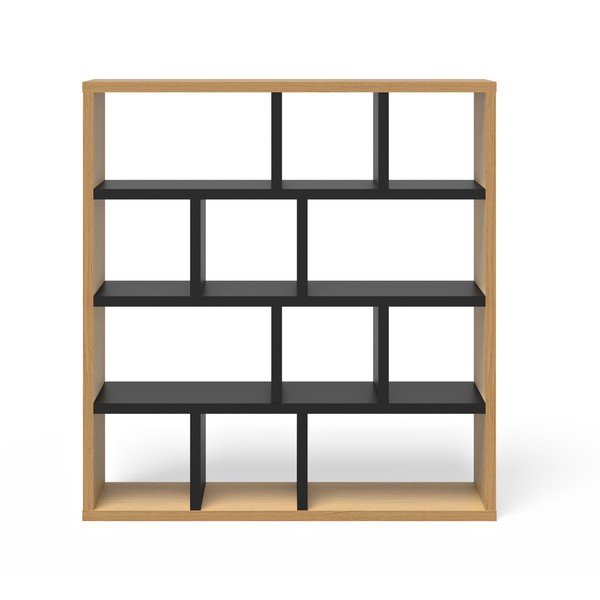 Bibliotecă cu aspect de lemn de stejar 150x159 cm Berlin – TemaHome-image-3