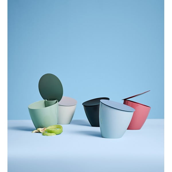 Recipient pentru deșeuri compostabile burgundy 2,2 l Vivid mauve – Mepal-image-2